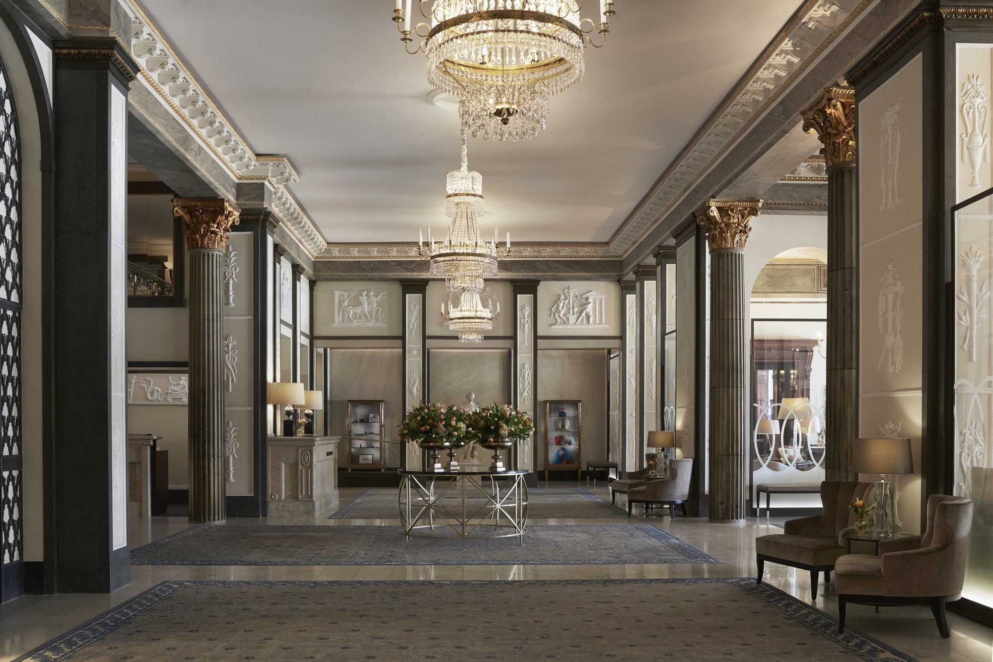 แกรนด์ โฮเต็ล สต็อกโฮล์ม Hotel ภายนอก รูปภาพ The lobby of the hotel